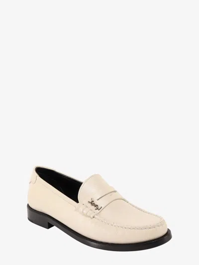SAINT LAURENT SAINT LAURENT WOMEN SAINT LAURENT BEIGE LOAFERS 