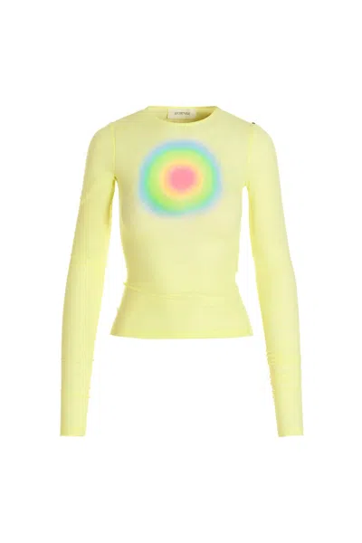 Sportmax Terry Top In Yellow