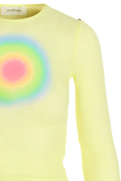 Sportmax Terry Top In Yellow