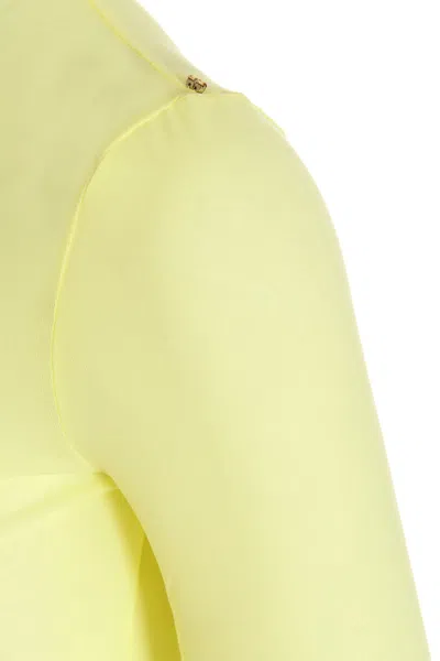 Sportmax Terry Top In Yellow