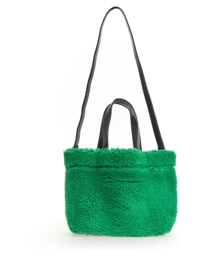 Stand Studio Stand Women Shopping Bag In Green