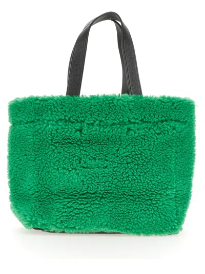Stand Studio Stand Women Shopping Bag In Green