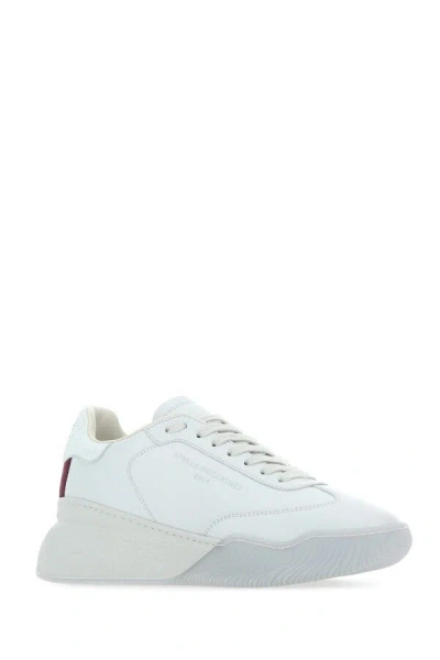 Stella Mccartney Woman Sneakers Sky Blue Size 7 Textile Fibers In Gray