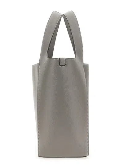 Stella Mccartney Women Shoulder Bag With Logo In Gray