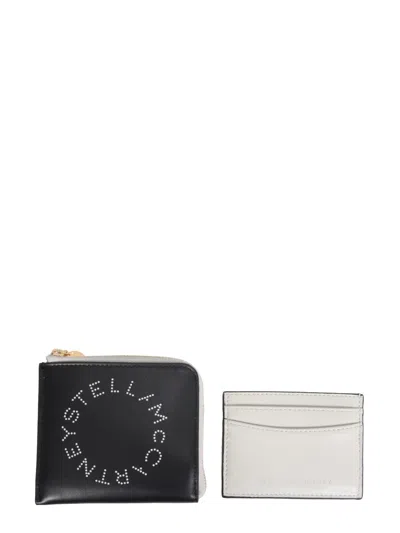 Stella Mccartney Women Wallet With Zip In Black