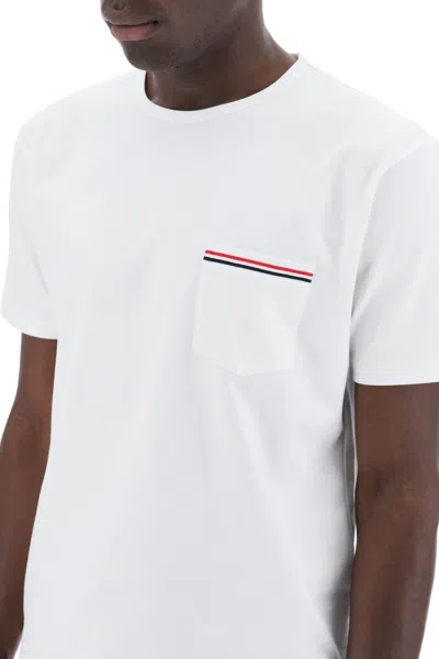 THOM BROWNE THOM BROWNE RWB POCKET T-SHIRT MEN 