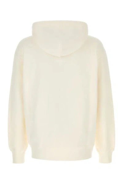 Valentino Chez-print Hoodie In White