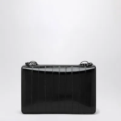Valentino Garavani Vlogo Medium Shoulder Bag Black Women In Black