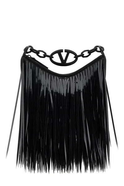 Valentino Garavani Women  Garavani 'vlogo Moon Mini' Handbag In Black