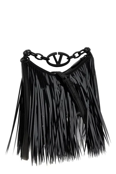 Valentino Garavani Women  Garavani 'vlogo Moon Mini' Handbag In Black