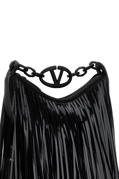 Valentino Garavani Women  Garavani 'vlogo Moon Mini' Handbag In Black