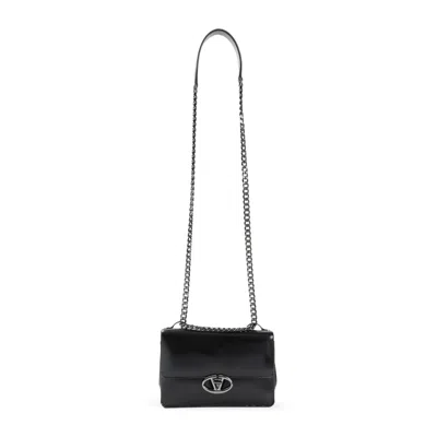 Valentino Garavani Women  Garavani Chain 1 Small Shoulder Bag In Black