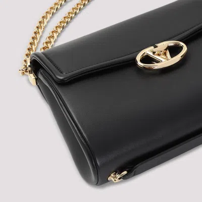 Valentino Garavani Women  Garavani Chain 2 Large Shoulder Bag In Black