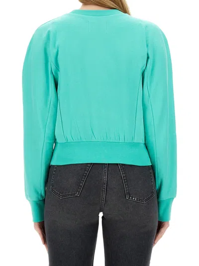 Vivienne Westwood Orb-embroidered Cotton Sweatshirt In Multicolor