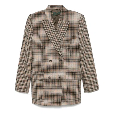 Apc A.p.c. Jackets In Multicolor