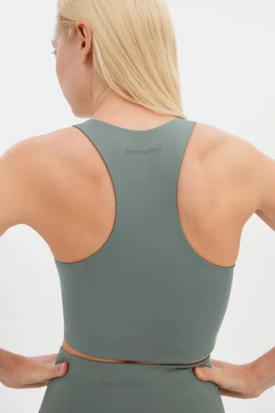 Girlfriend Collective Misty Sage Paloma Racerback Bra