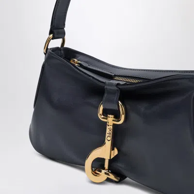 Chloé Kerala 25 Black Shoulder Bag In Blue