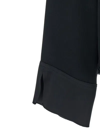 Forte Forte Black V-neck Sweater In Black