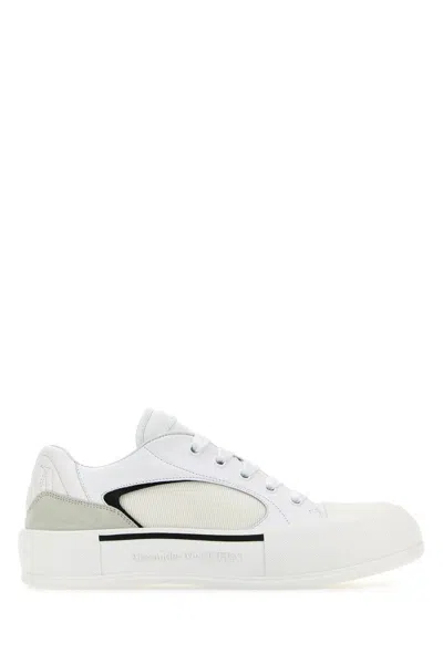 Alexander Mcqueen Skate Deck Plimsoll Low-top Sneakers In Multi