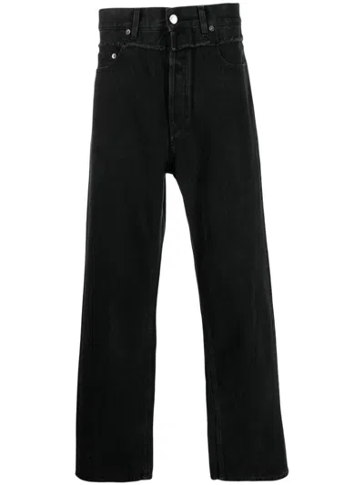 Ambush Jeans With Five Pockets In Black