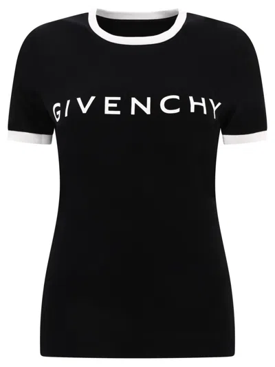 Givenchy Cotton T-shirt In Black