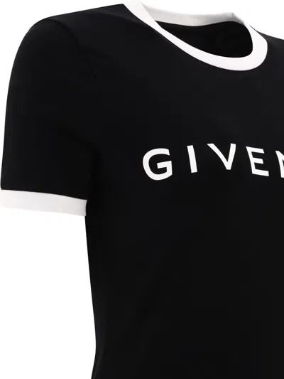 Givenchy Cotton T-shirt In Black