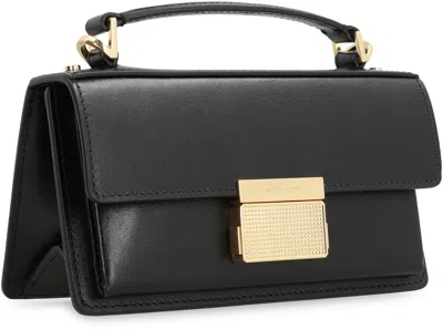 Golden Goose Calf Leather Venezia Tote Bag In Black