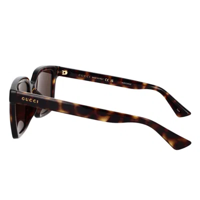 Gucci Eyewear Sunglasses In Brown