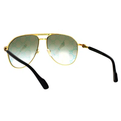 Gucci Eyewear Sunglasses In Gold