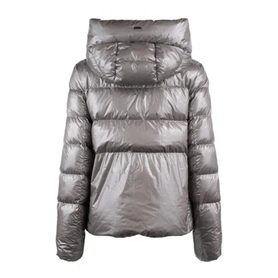 Herno Gray Laminar Jacket In Glazed Ripstop 2l In Gray