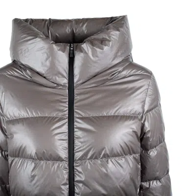 Herno Gray Laminar Jacket In Glazed Ripstop 2l In Gray
