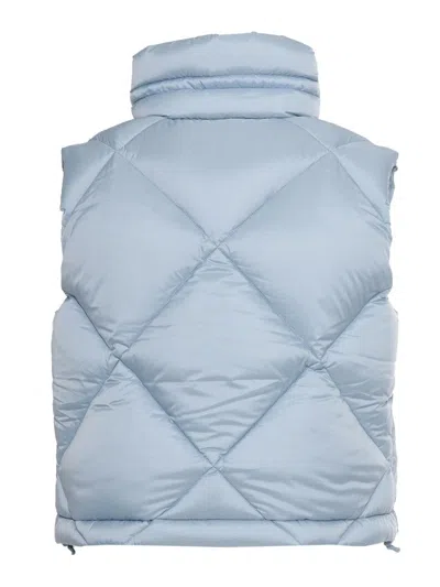 K-way Sleeveless Quilts In Blue