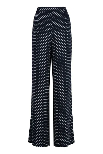 Michael Kors Technical Fabric Pants In Blue