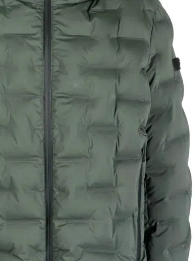 Peuterey Down Jacket In Green