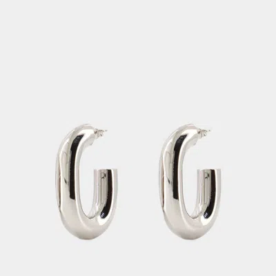 Rabanne Xl Link Earrings In Silver