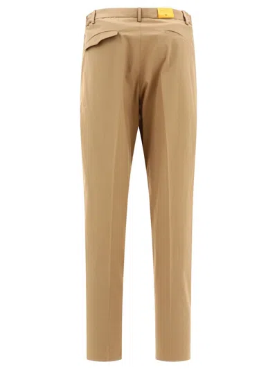 Shop Tagliatore "garcon" Trousers In Beige