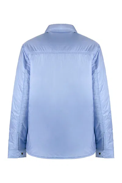 Woolrich Women's Nylon Overshirt In Blue