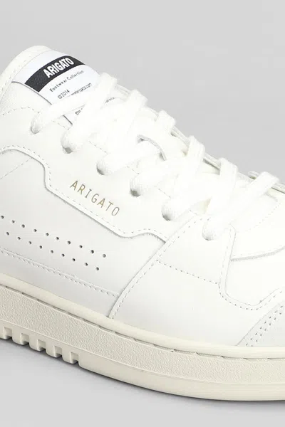 Axel Arigato Dice Lo Panelled Leather Sneakers In White