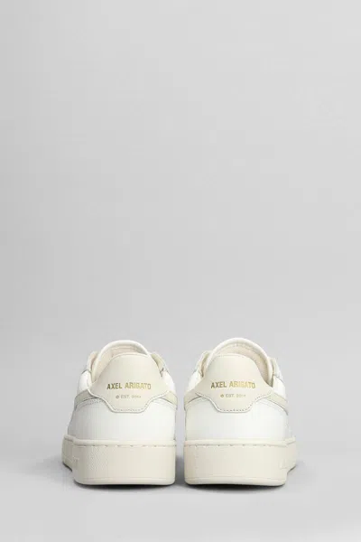 Axel Arigato Dice-a Sneaker Sneakers In White Leather In White
