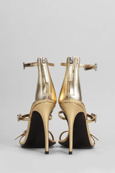 Giuseppe Zanotti Sandals In Gold