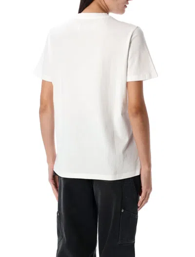 Golden Goose Regular Fit Small Star Logo Graphic T-shirt In White