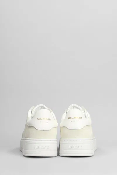 Axel Arigato Mens Cream Comb Orbit Chunky-sole Leather Low-top Trainers In Beige