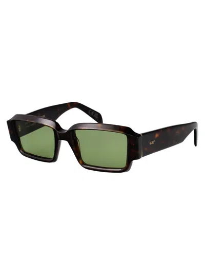 Retrosuperfuture Sunglasses In 3627 Green