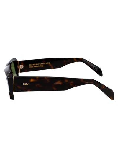 Retrosuperfuture Sunglasses In 3627 Green
