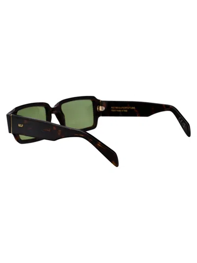 Retrosuperfuture Sunglasses In 3627 Green