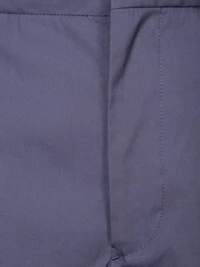 Prada Belt-loop Shorts In Gray