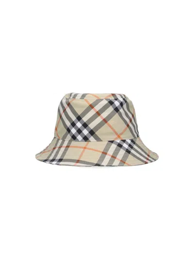 Shop Burberry Hats In Beige