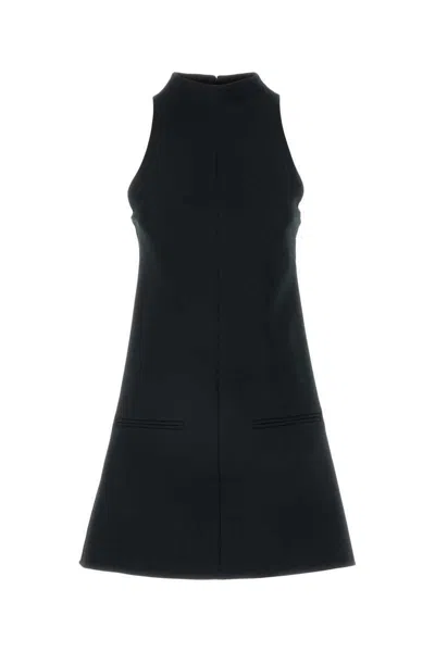 Courrèges Signature A-line Dress In Black