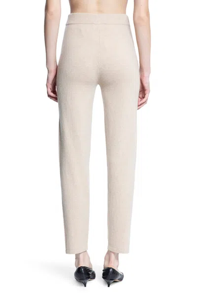 Max Mara Woman Beige Trousers In Beige