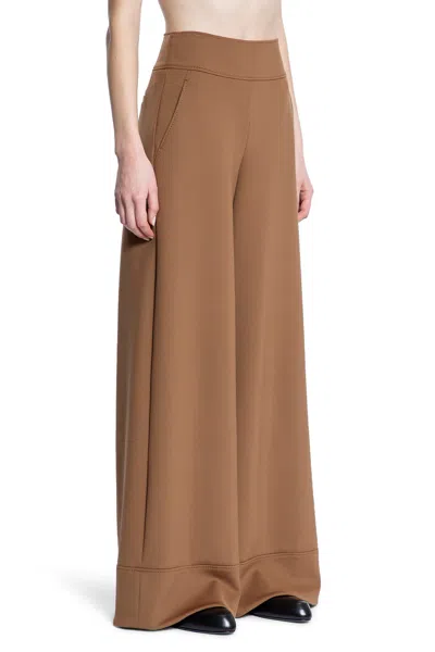 Max Mara Woman Brown Trousers In Brown